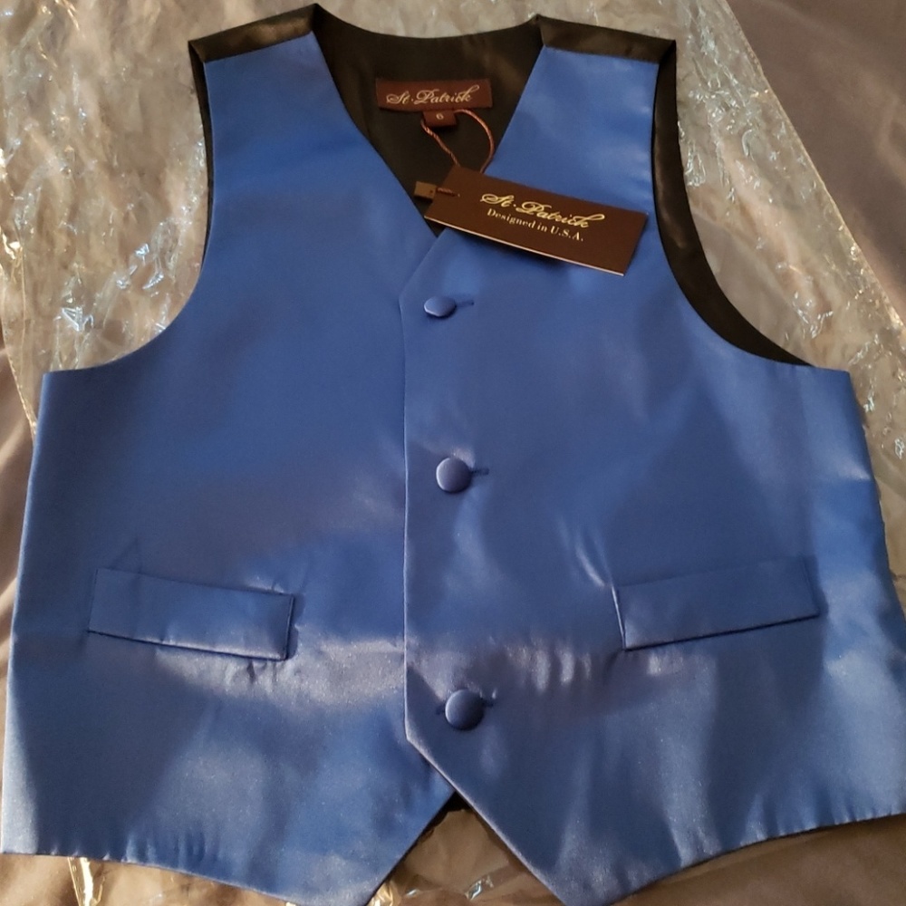Boys vest and tie